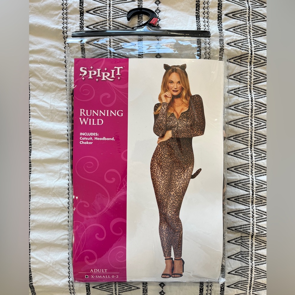 Running Wild Leopard Cheetah Print Costume